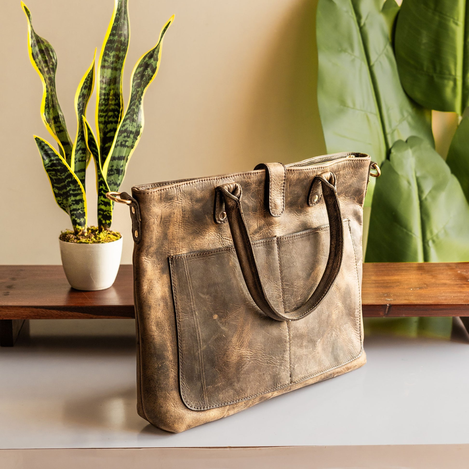 leather tool bag