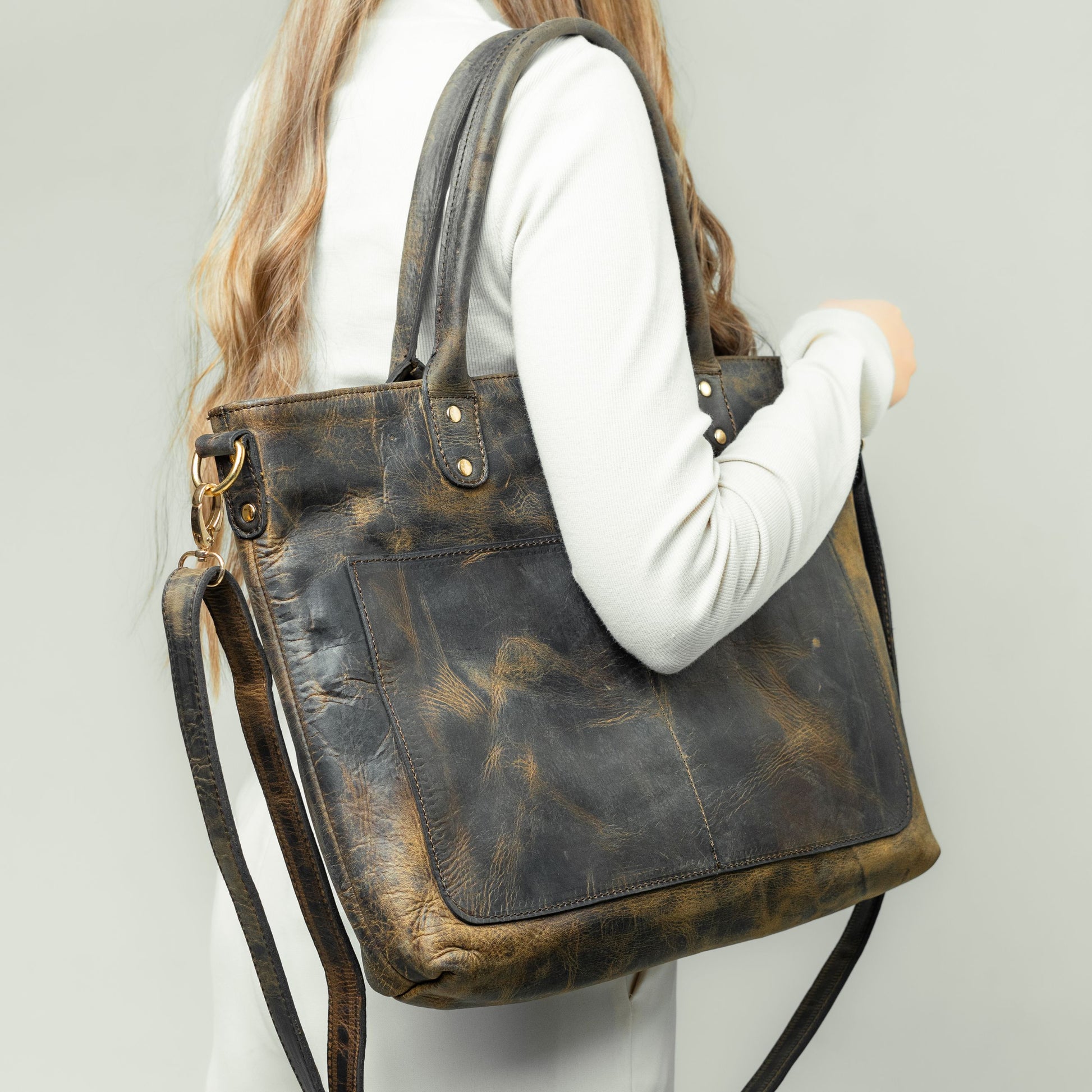 leather tool bag